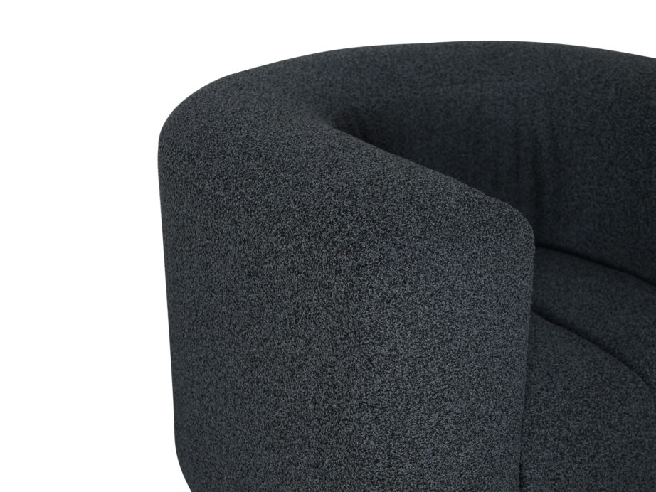 Grafiitmust Nua N88-100-6 tugitool, chenille kangast – 7