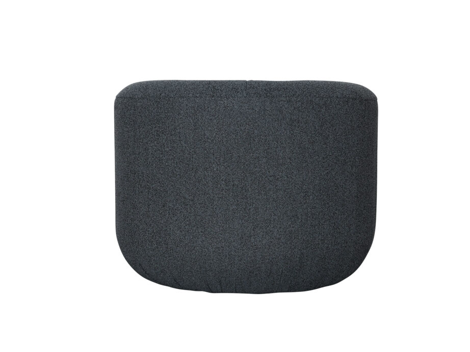 Grafiitmust Nua N88-100-6 tugitool, chenille kangast – 5
