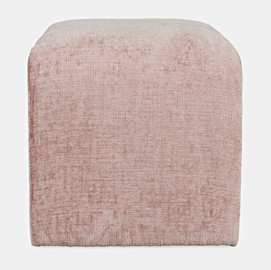 Roosa polsterdatud pink Leith LET69P, 100% polüestrist – 5