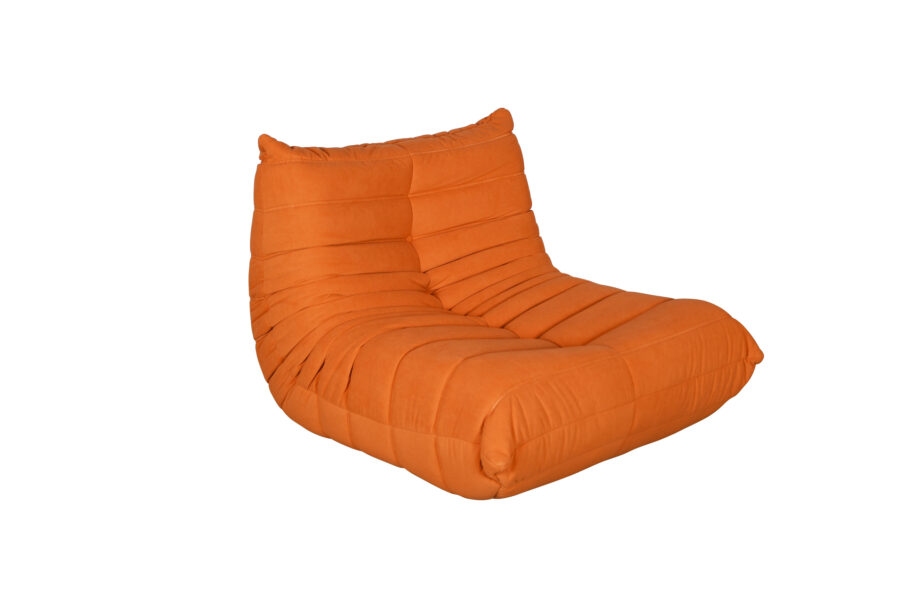 Oranž Nua N23-19 lounge tool, puuvillane sametkangas – 2