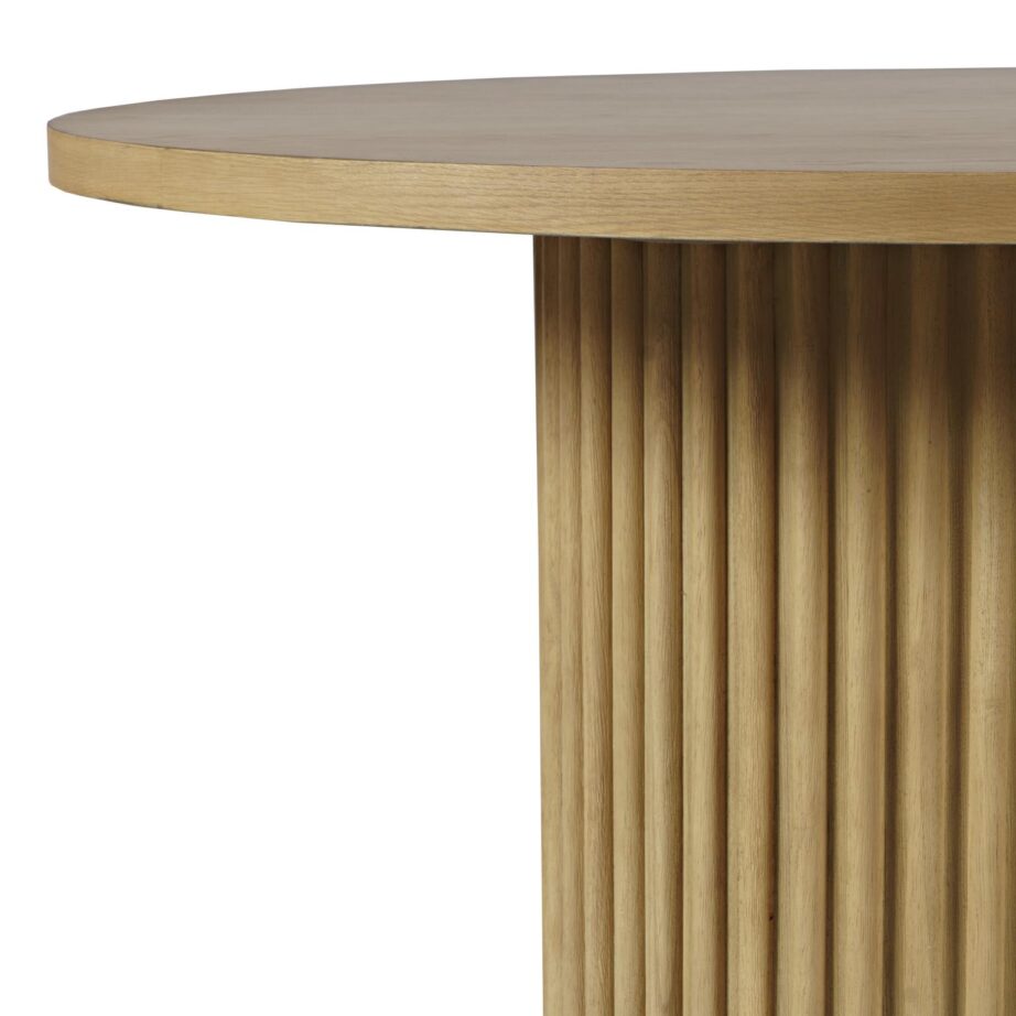 Helepruun söögilaud Avola AV2421-48, kummipuu, tammespoon – 4