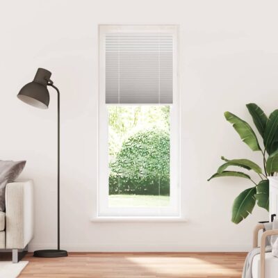 Plisseeritud ruloo helehall 70x200 cm kanga laius 69