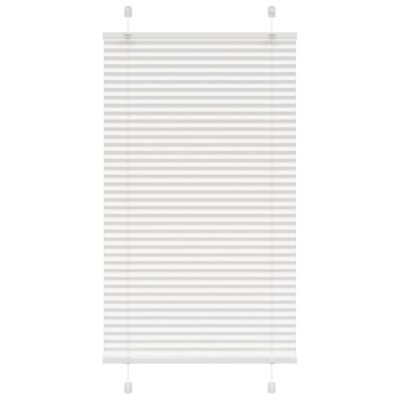 Plisseeritud ruloo valge 80x150 cm kanga laius 79