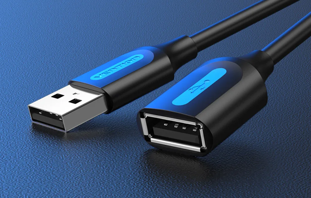 USB pikenduskaabel 5m – Vention CBIBJ Must