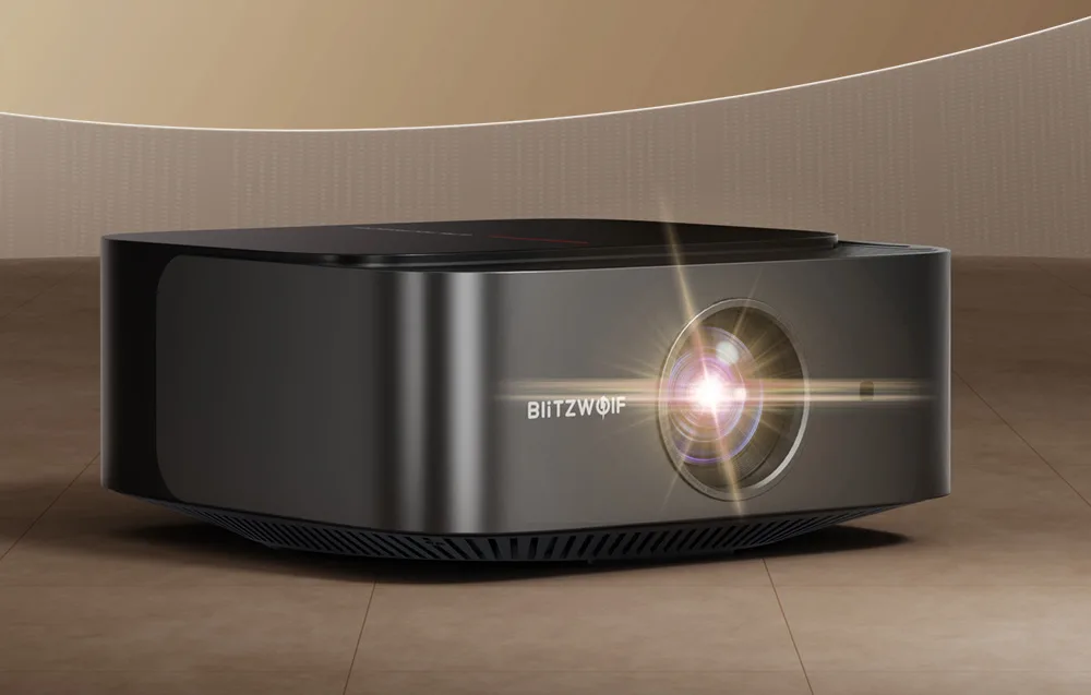 BlitzWolf projektor kompaktne disain