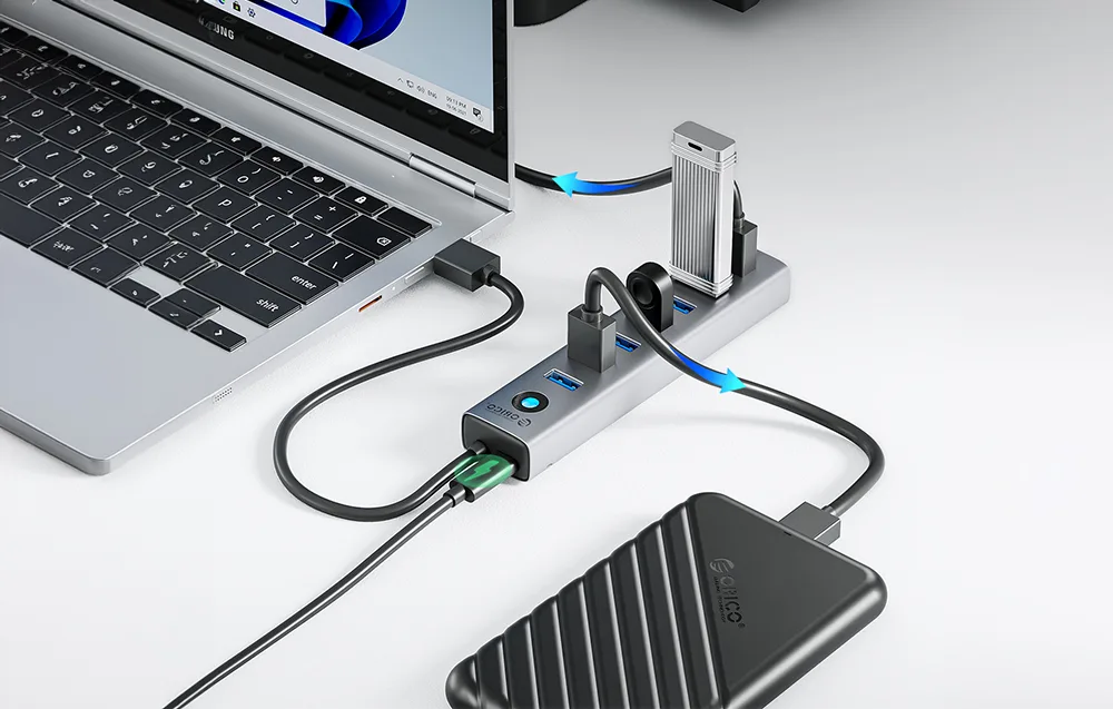 Orico CL7U USB-C jaotur – lai ühilduvus ja mitmekülgsus