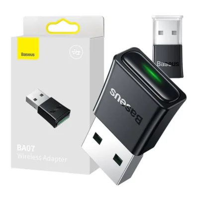 Baseus BA07 USB-A Juhtmevaba Adapter (25m, 16Mbps, Hi-Fi Heli)