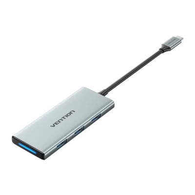 USB-C jaotur Vention TOPHB (HDMI, 3x USB 3.0, SD/TF, PD 100W, 4K, 0,15 m, hall)