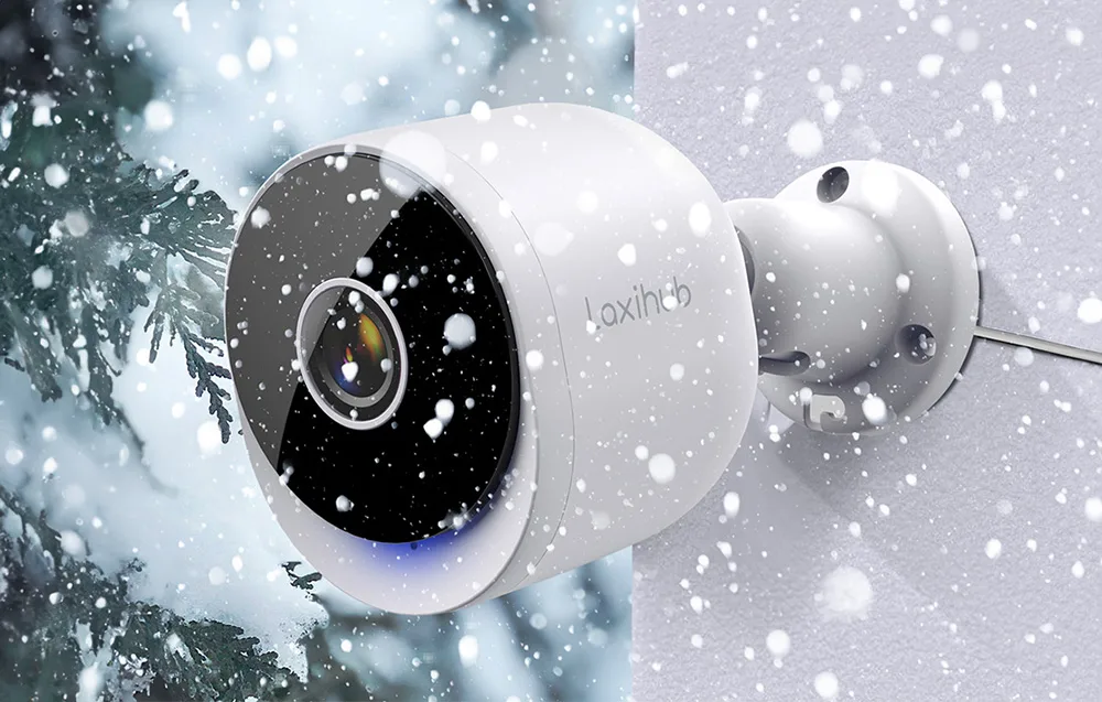 ilmastikukindel wifi välikaamera seinas