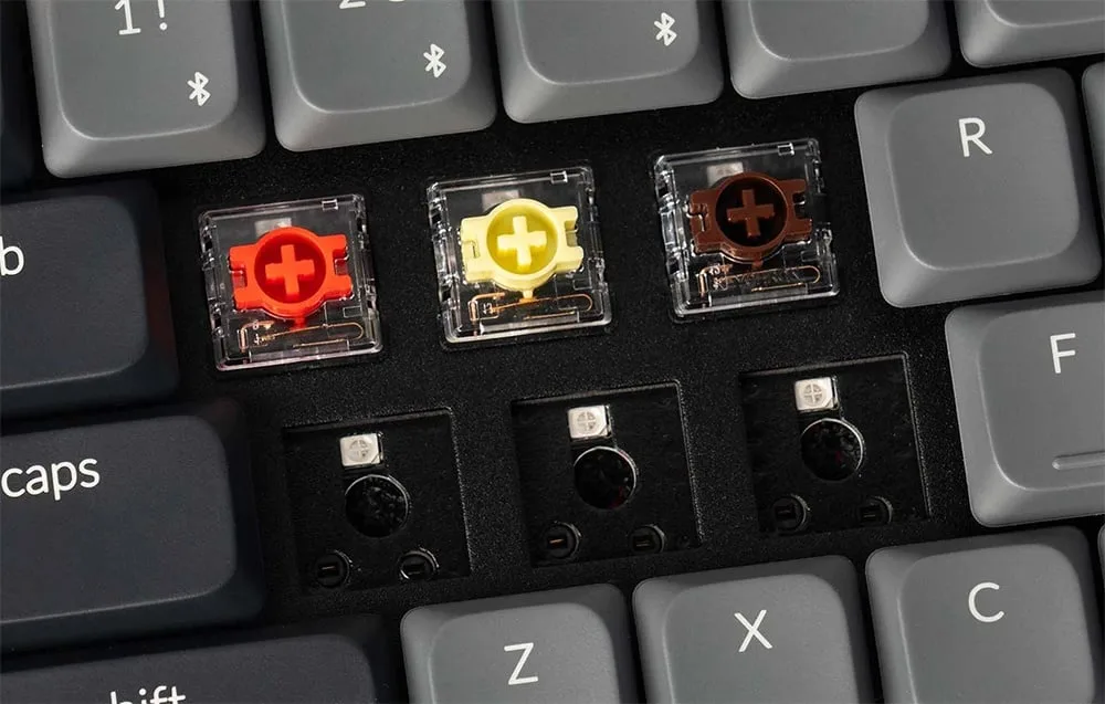 Keychron K3 V3 seadistamine QMK ja VIA tarkvaraga