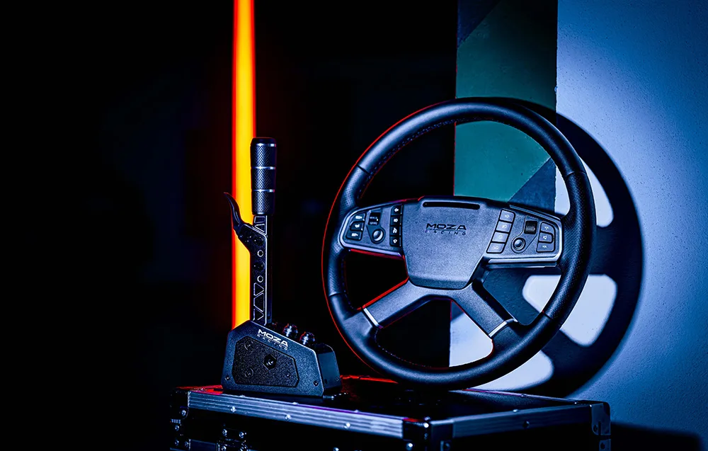MOZA Racing TSW RS060 rooli detailvaade