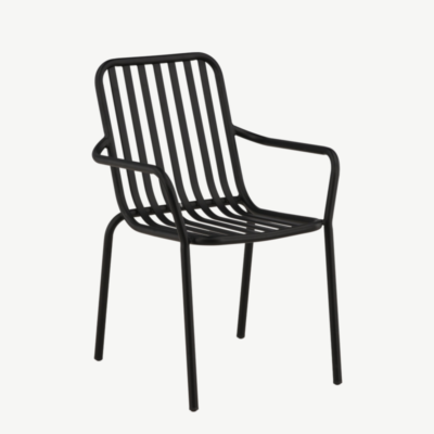 Alumiiniumist aiatool Peking, must, 55×60,5×87, 6097-001