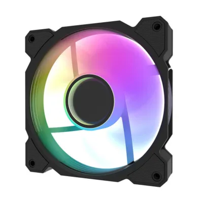 Arvuti RGB ventilaator Darkflash DR08 120 mm, must