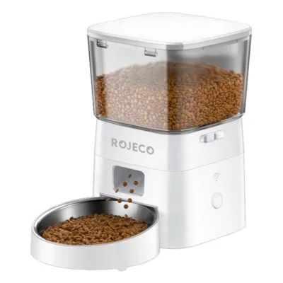 Automaatne lemmikloomade toidudosaator Rojeco RWSQ-12 2L WiFi (valge)