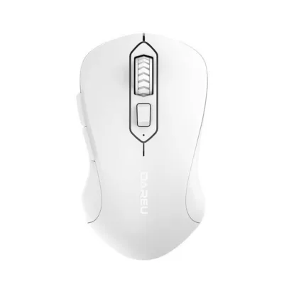 Juhtmevaba hiir Dareu LM115G 2.4G, valge, reguleeritav DPI
