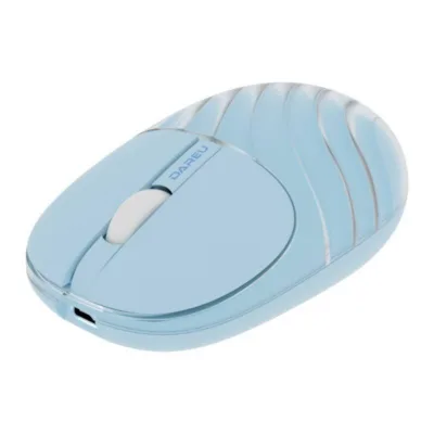 Juhtmevaba hiir Dareu LM135G, sinine (1200 DPI, USB-C, 300 mAh)