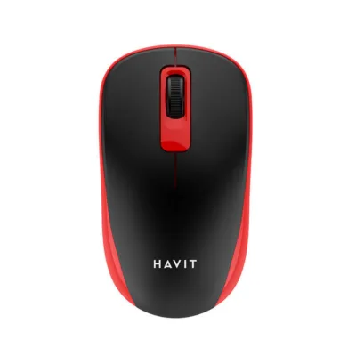 Juhtmevaba hiir Havit MS626GT (1200 DPI, must-punane)