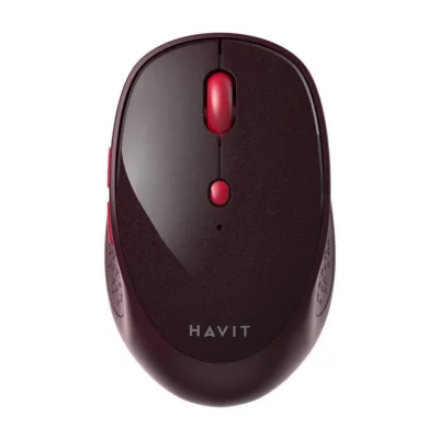 Juhtmevaba hiir Havit MS76GT Plus, punane (1600 DPI, 2,4 GHz)