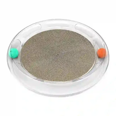 Kasside kraapimisalus PetKit P610 mängupallidega (kassinaeris, kelluke, Ø44 cm)