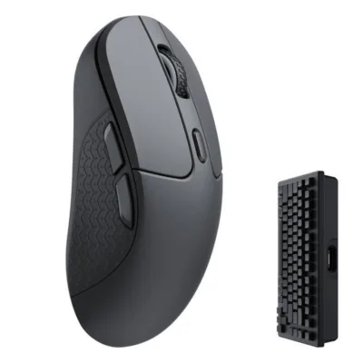 Keychron mängurihiir M3 RGB 4000Hz (must, 26 000 DPI, 2.4 GHz, Bluetooth, USB-C, juhtmevaba)
