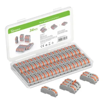 Kiirühendusklemmide komplekt Sonoff D1-1 (34 tk, 250 V, 32 A)
