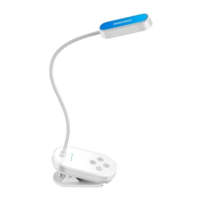 Klambriga juhtmevaba lugemislamp Glocusent Mini GLCSNTBL005 (1000 mAh, USB-C, valge)