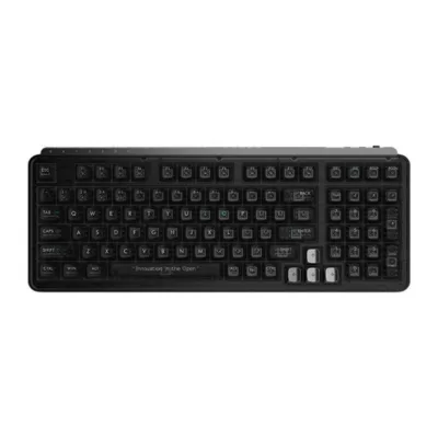 Läbipaistev mehaaniline klaviatuur MIIIW BlackI098 (Bluetooth, USB-C, 4000 mAh)