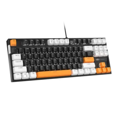 Mehaaniline mänguriklaviatuur MageGee MK-STAR (pruunid lülitid, TKL, LED-taustvalgustus, USB)