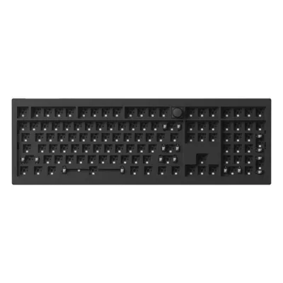 Mehhaaniline klaviatuur barebone Keychron V6 Max (must, juhtmevaba, Bluetooth/2.4 GHz, ilma lülitite ja klahvikorkideta)