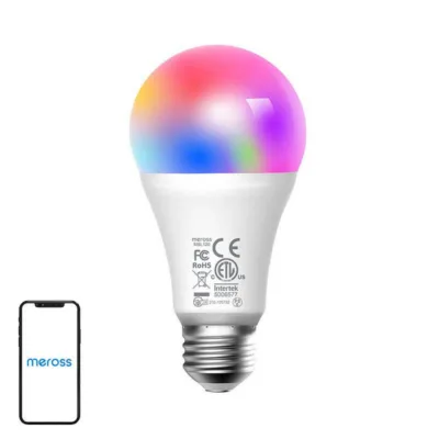 Nutikas LED pirn Meross MSL120 värvimuutega (WiFi, HomeKit, 9W, 810 lm)