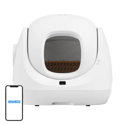 Nutikas isepuhastuv kassiliivakast Catlink BayMax (7 l, äpiga juhitav)