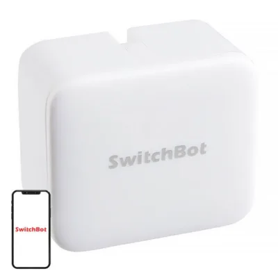 Nutikas lüliti SwitchBot S1 juhtmevaba (valge, Bluetooth, CR2 patarei)