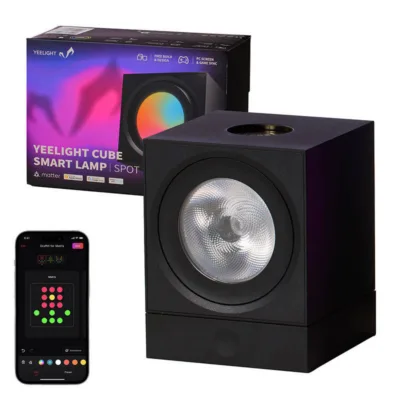 Nutikas mängurivalgusti Yeelight Cube Spot Base (Wi-Fi, Matter, juhtpaneel)