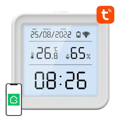 Nutikas niiskusandur Gosund S6 WiFi ja LCD-ekraaniga (Tuya)
