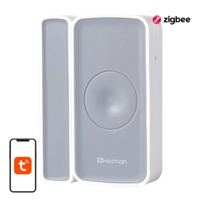 Nutikas ukseandur ja aknaandur Heiman HS1DS-EF Zigbee, Tuya, 2xAAA