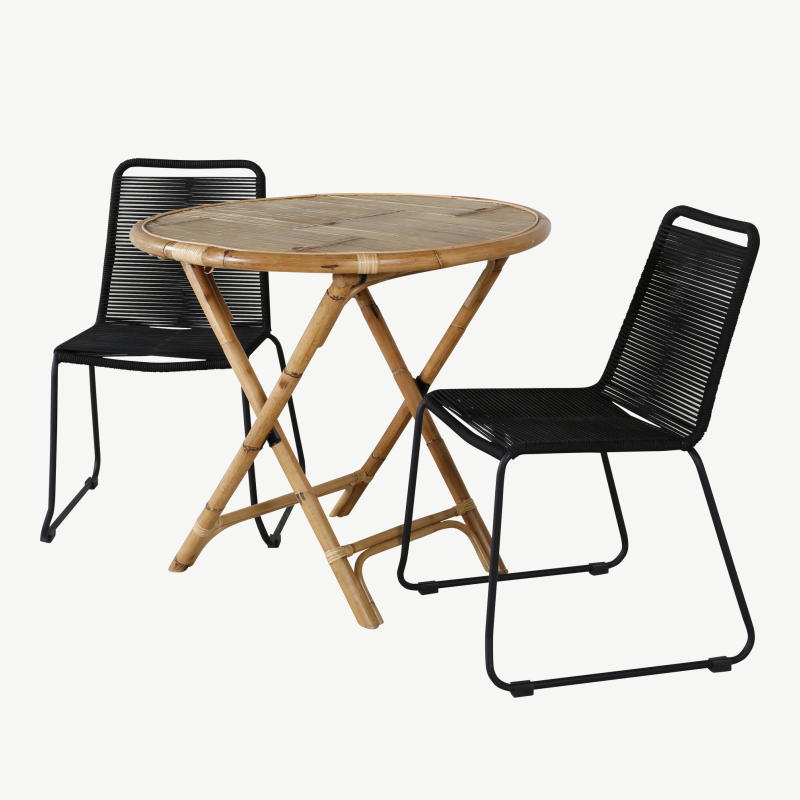 Rotangist aia söögilaua komplekt Cane Lindos, GR21181 – 2