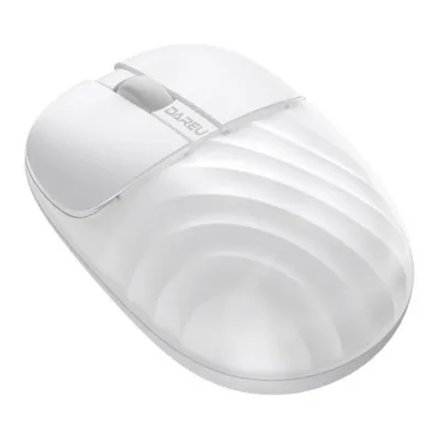 Traadita hiir Dareu LM135D, valge (2.4G, Bluetooth, 300 mAh)