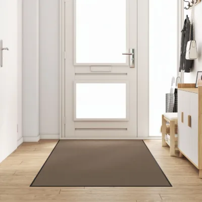 Uksematt Ristkülikuline Beež 120x250 cm
