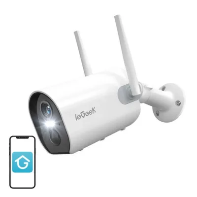 Välikaamera WiFi ieGeek ZS-GX2S 2K, 5200mAh aku, juhtmevaba