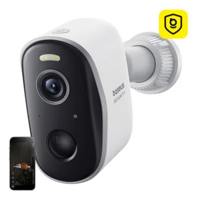Väliturvakaamera WiFi Baseus N1 Plus 2K (10500 mAh, värviline öönägemine)