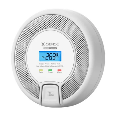 Vingugaasiandur juhtmevaba X-Sense CO03D-W Link+ (LCD, aku, 24 seadet)