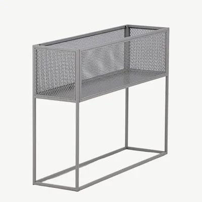 Netzi helehall metallriiul, restvõrguga (80 × 110 cm) - 15626-255