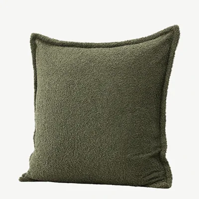 Tuva sarja tumeroheline dekoratiivpadjakate, buklee, 60 × 60 cm - 16096-504
