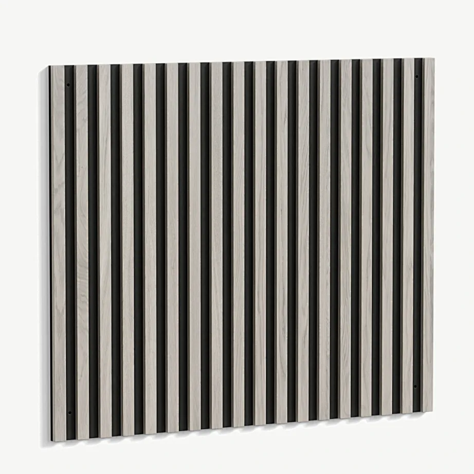 Pau voodipeats valge peitsiga liistudega, mustal alusel, 94,5 × 80 cm, 30054-110