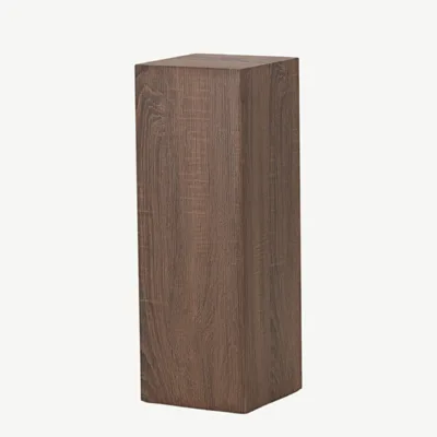 Ramsvik tumepruun MDF-postament, 23×23×65 cm, 42000-290