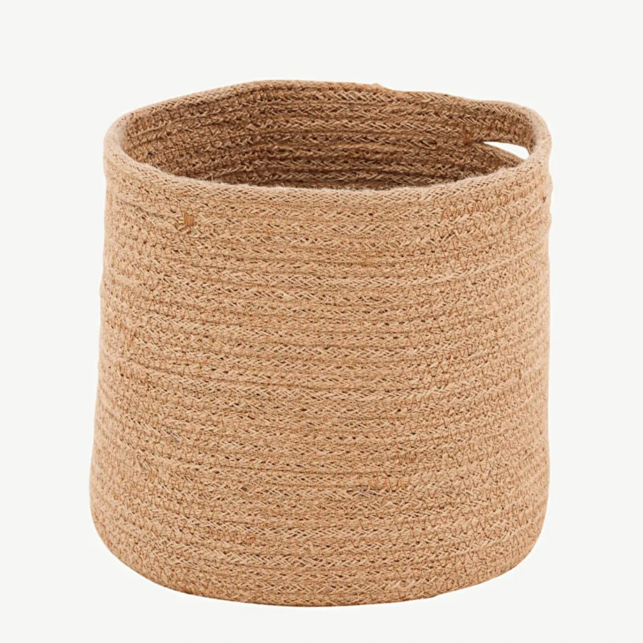 Bangalore ümmargune džuudist hoiukorv, naturaalne (28×26 cm), 60001-100 – 3