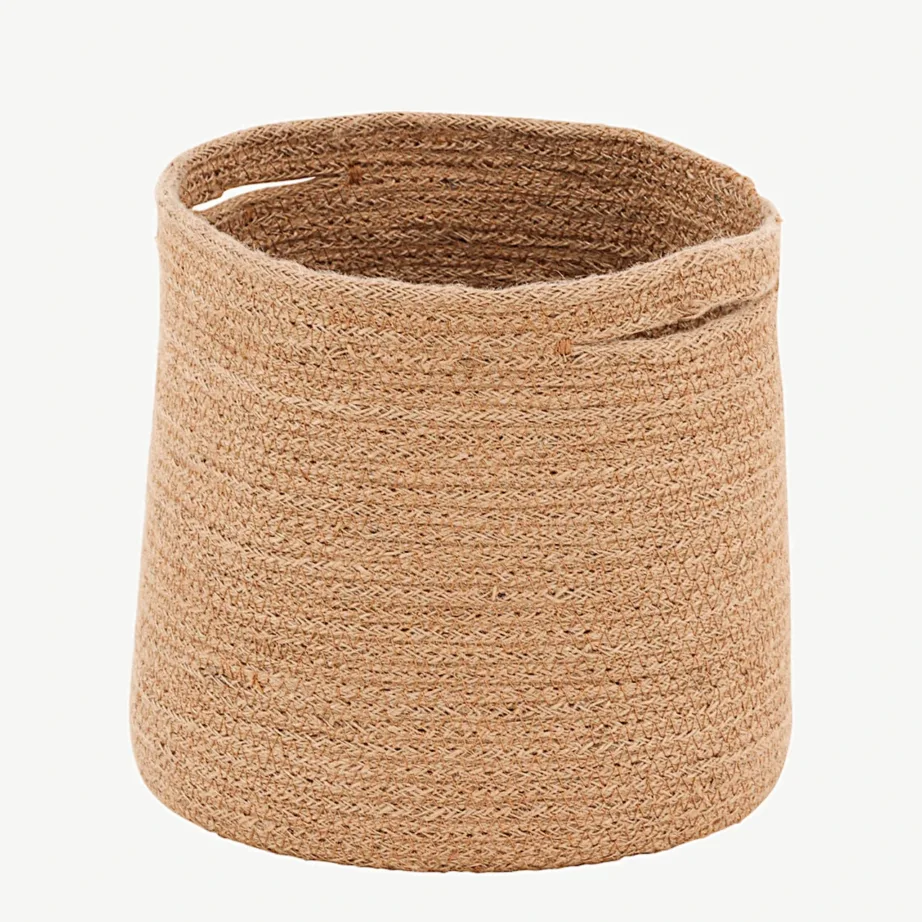 Bangalore ümmargune džuudist hoiukorv, naturaalne (28×26 cm), 60001-100 – 5