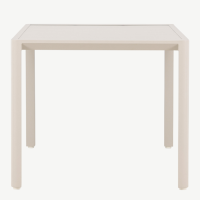 Beež alumiiniumist ristkülikukujuline õuesöögilaud Giardini, 150x85 cm - 9793-222