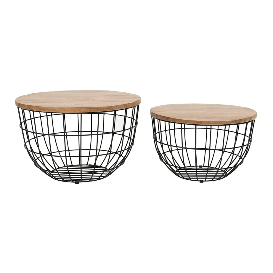 Must Avola AV2330-26B lauakomplekt, mangopuidust