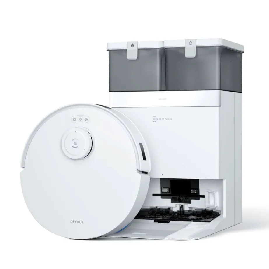 Ecovacs DEEBOT T30C PRO valge märg- ja kuivpuhastusega robottolmuimeja 12800 Pa
